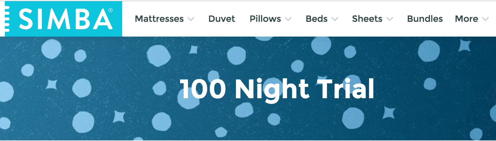 Simba's 100-night trial has been a customer success.