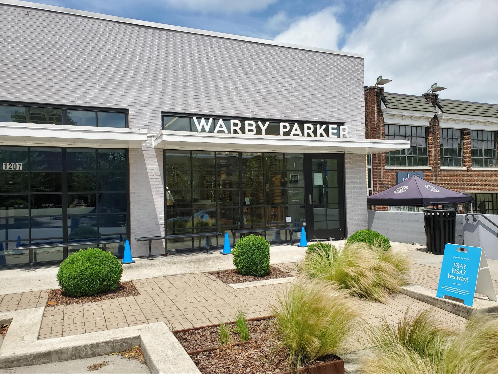 A Warby Parker store in Nashville