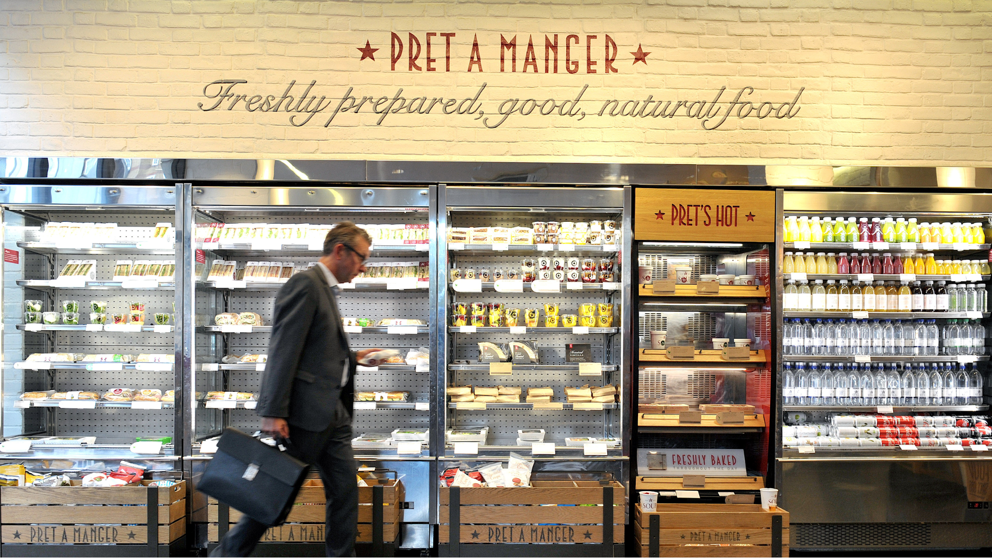 Pret a Manger offered free hot drinks to all NHS workers fighting coronavirus
