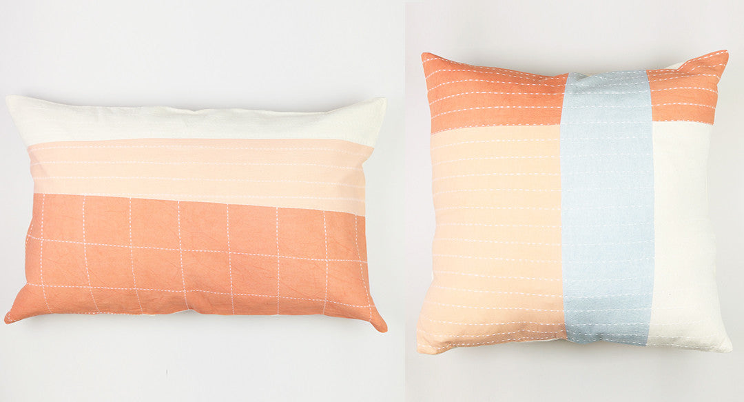 hand stitched pillows