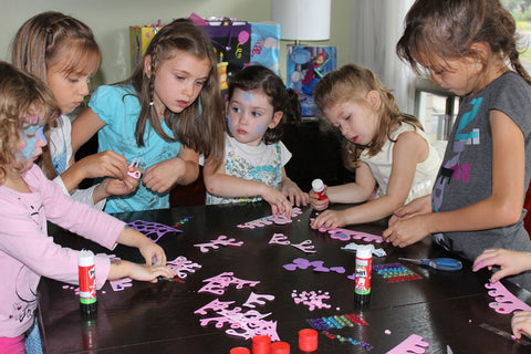 Fête d'enfants thématique Reine des Neiges