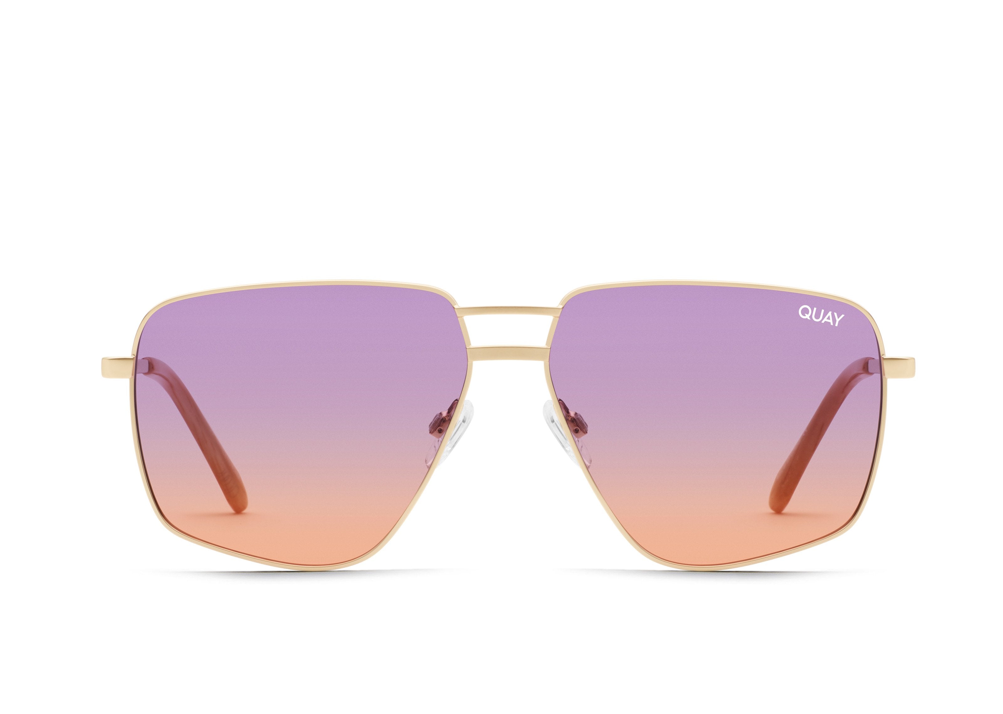 quay sunglasses purple