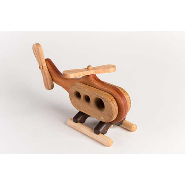 A Summer Afternoon Hardwood Wooden Toy- Helicopter