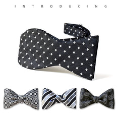 Black White Bow Ties