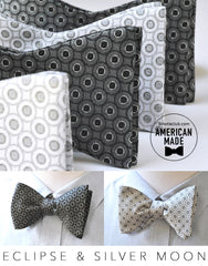 Black and White Formal Bow Ties