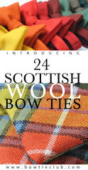 Scottish Authentic Wool Tartans Bow Ties