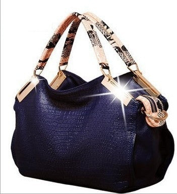 Fashion Tote Alligator Pattern New Hot Top Women Handbags Lady shoulder Messenger bags PU Leather Sexy Girl's crossbody