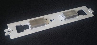 O scale GP9 frame with steel weights
