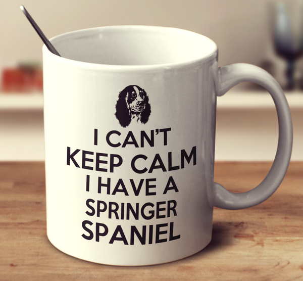 springer spaniel mug