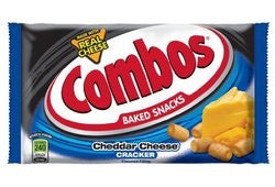 Combos Chedder Cheese Cracker Standard Bag 51g