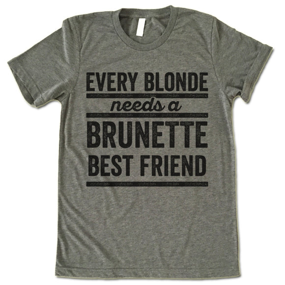 blonde best friend and brunette best friend sweatshirts