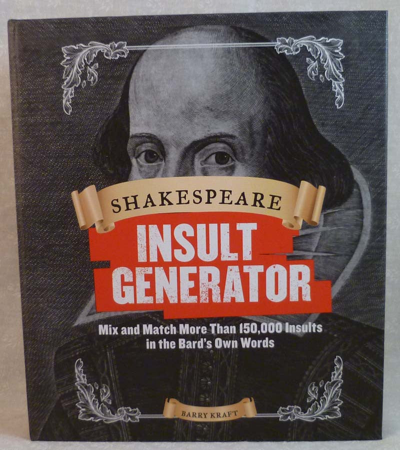 Pack to put disloyalty Mystery Shakespeare Insult Generator – Jules Enchanting Gifts