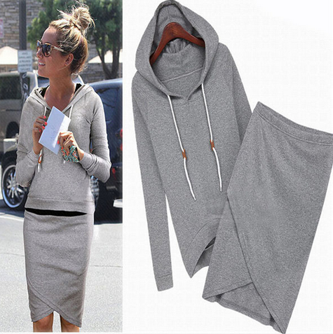 sport hoodie dress