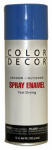 Color Decor Blue Enamel Spray Paint