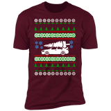 Mitsubishi lancer Evo X ugly christmas sweater t-shirt