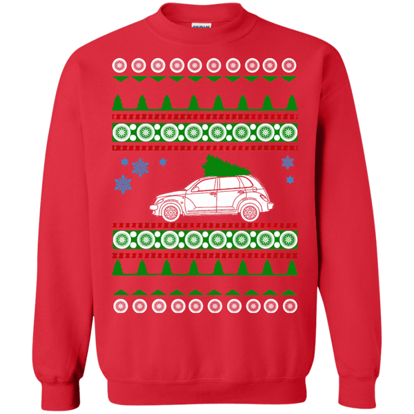 glstkrrn PT Cruiser Ugly Christmas Sweater