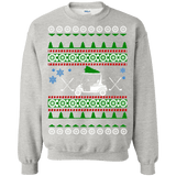 Golf Cart Ugly Christmas Sweater Golfer gift