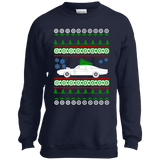 Kids 1967 american car or truck like a Charger Ugly Christmas Sweater sweatshirt