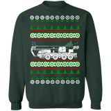 Crane Operator Truck Heavy Equipment Ugly Christmas Sweater
