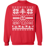 Merry Christmas ClickMas Cameraman Photographer Videographer Ugly Christmas Sweater sweatshirt
