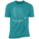 4g63 Big Turbo Engine Blueprint Series V3 Hurting Feelings since 1989 t-shirt
