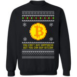 Crypto Ugly Christmas Sweater Sweatshirt BTC V1
