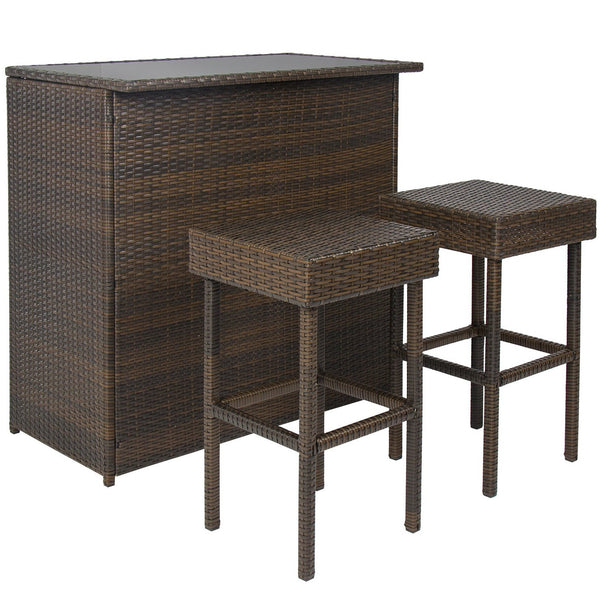 3 Piece Patio Bar Set Bobbie Jo S One Stop Shop