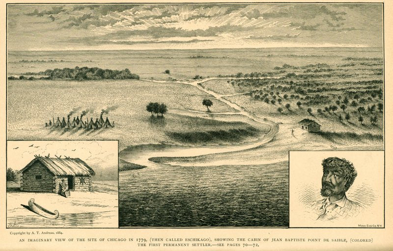 early chicago settlement map