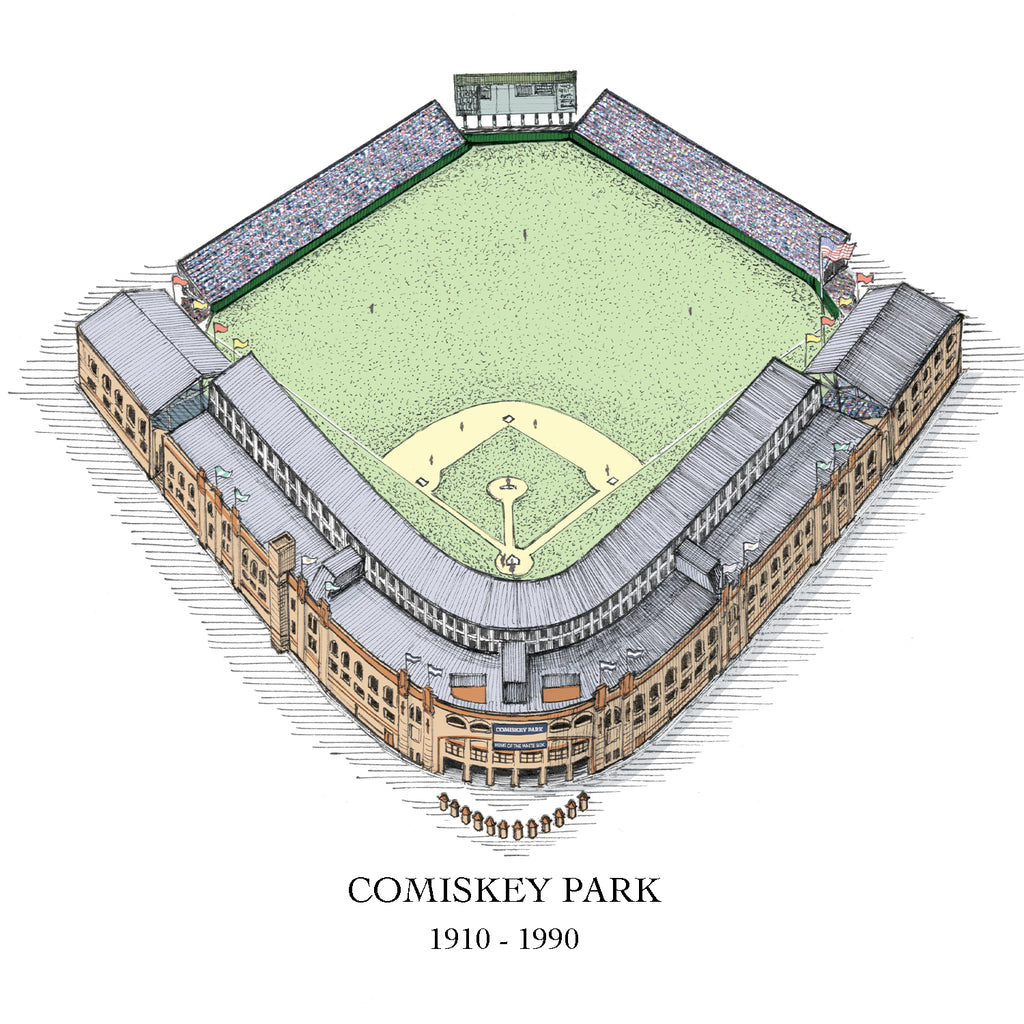 Comiskey Park drawing