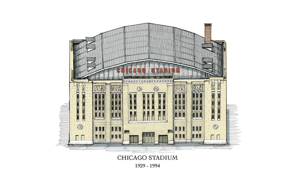 chicago stadium drawing