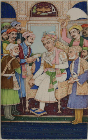 Mughal Emperor Akbar Painting