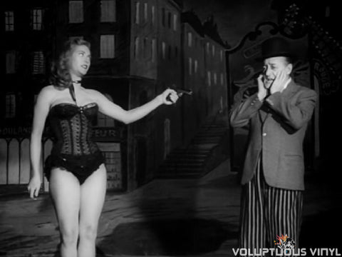 Fiorella Mari and Toto in striptease performance