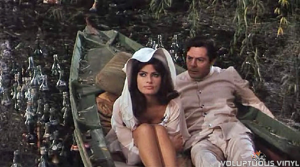 Marisa Mell & Marcello Mastroianni in Casanova 70