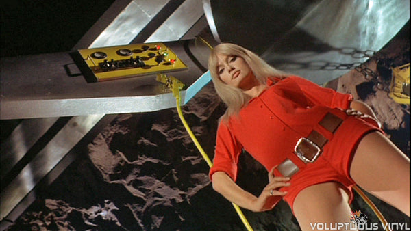 Marisa Mell as Eva Kant in Danger Diabolik