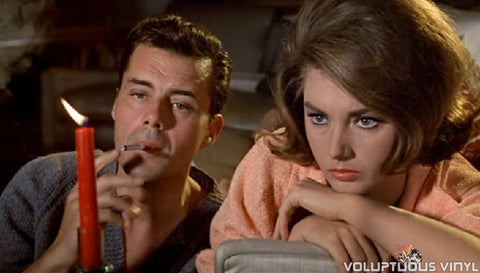 Dirk Bogarde & Sylva Koscina in Hot Enough For June