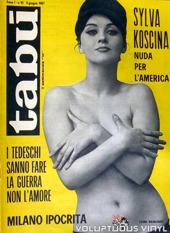 Fami Benussi - Tabu Magazine Cover