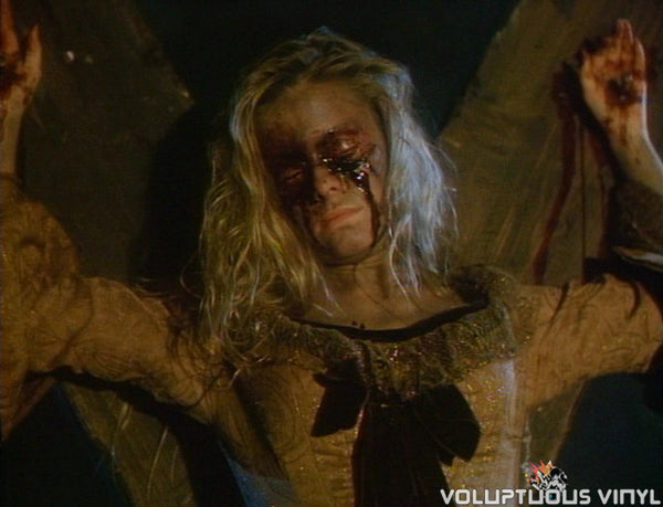 Nicole Eggert as a witch in The Haunting of Morella