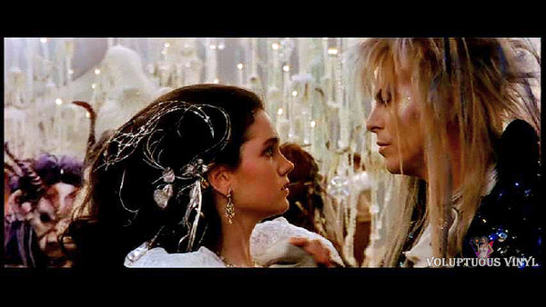 Jennifer Connelly & David Bowie in Labyrinth