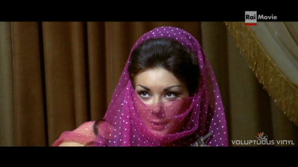 Edwige Fenech as Aisica in the Nights and Loves of Don Juan