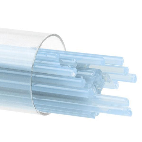 Light Cyan Opal Stringers (216)-2mm-Tube-The Glass Underground