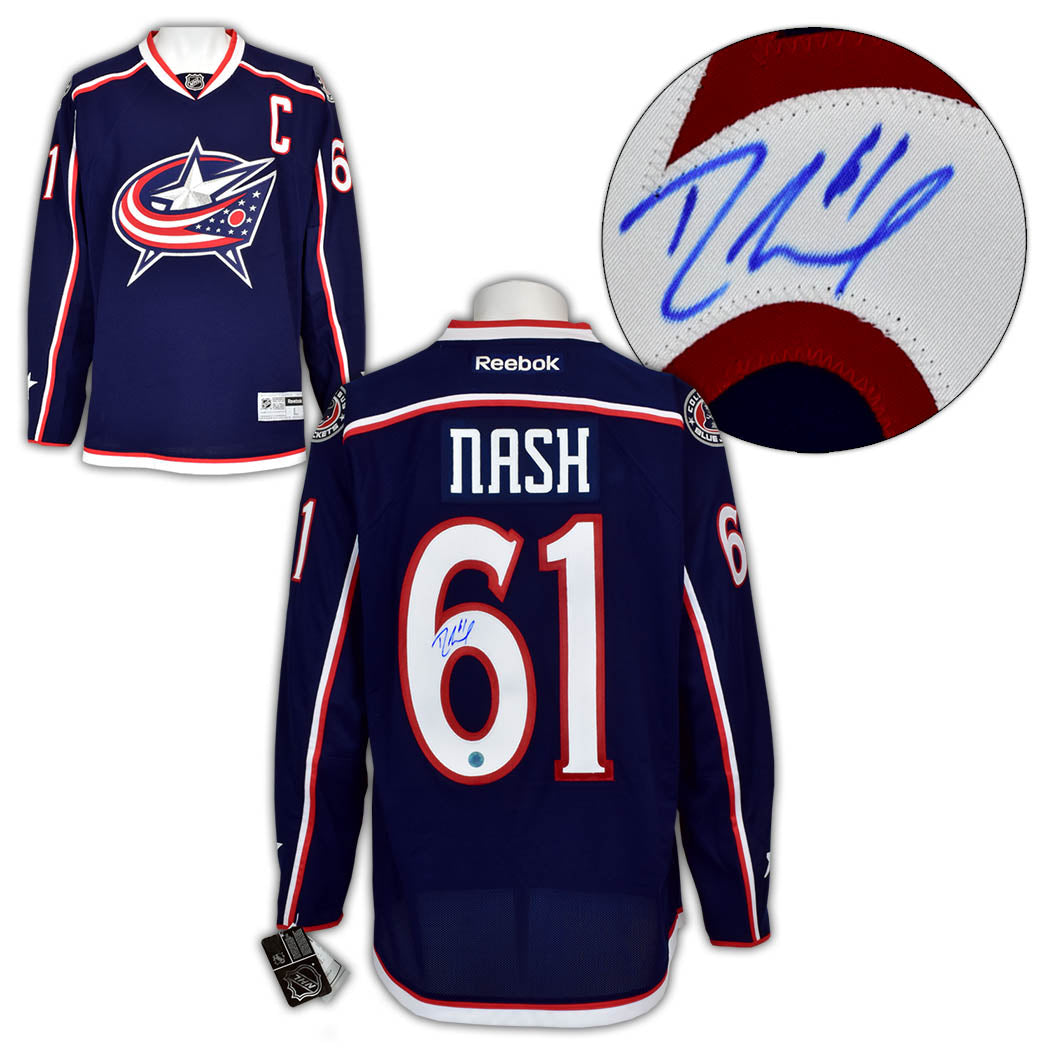 rick nash signed jersey