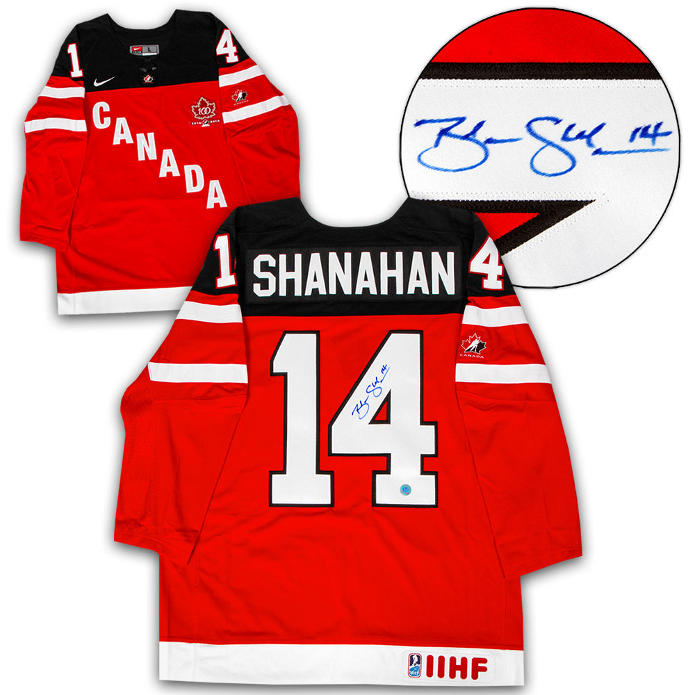 team canada autographed jersey