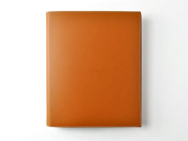 leather three ring binder