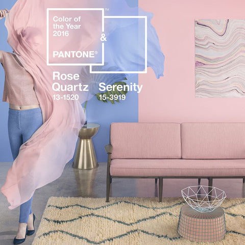 Rose Quartz + Serenity | 2016 Pantone Colors of the Year