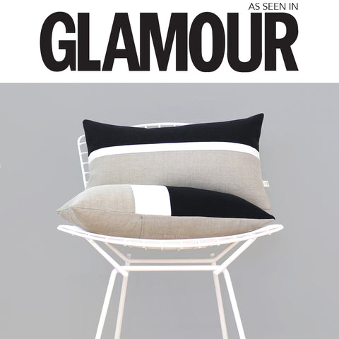 Jillian Rene Decor Pillows AS SEEN in Glamour Magazine