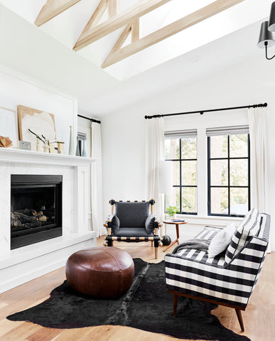 Layered Fringe Pillow by Jillian Rene Decor as seen in the #EHDPortlandProject Bedroom Reveal