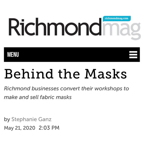 Richmond Magazine: Behind the Masks featuring Jillian Rene Decor