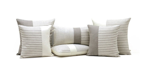 Minimal Striped Pillow Set of 6 by Jillian Rene Decor