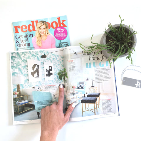 As seen in Redbook Magazine - FRINGE PILLOW by Jillian Rene Decor