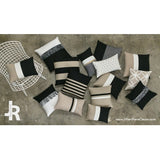 Rugby Stripe Pillow - Navy and Natural